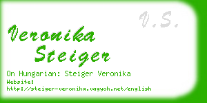 veronika steiger business card